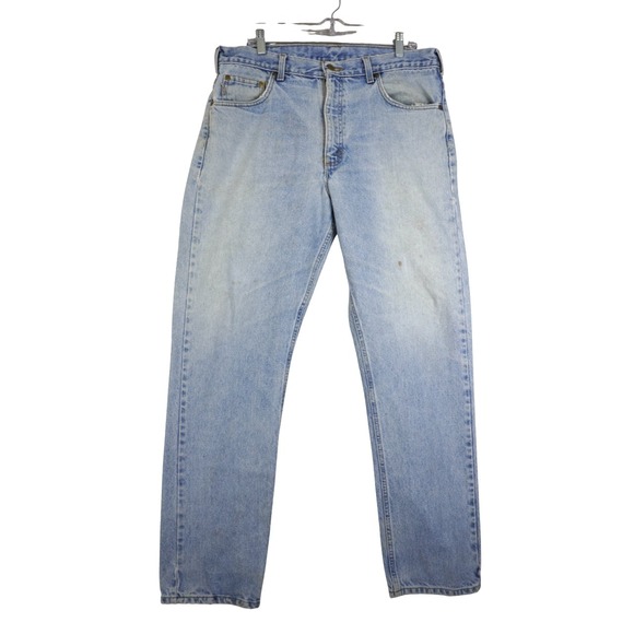 Carhartt Other - Carhartt Vintage B18-STW Men's Straight Jeans Traditional Fit 36x32 Stonewash